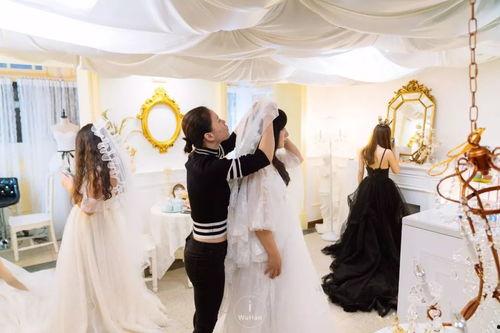 洁白的婚纱吃瓜,一场别开生面的婚礼盛宴